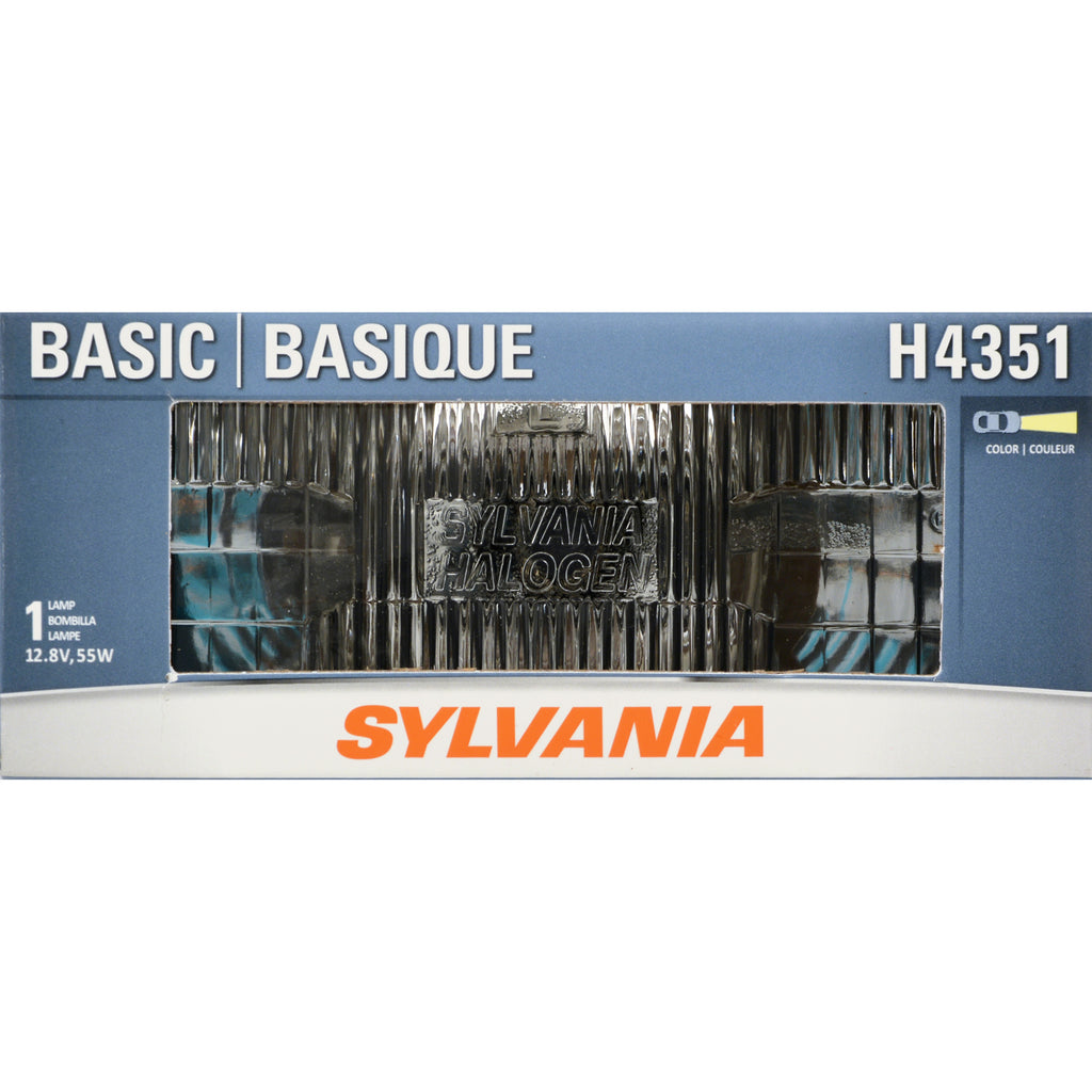 SYLVANIA H4351 LK Standard Rectangular Halogen Headlight Bulb