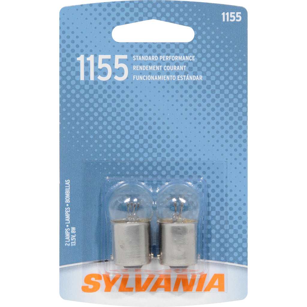 2-PK SYLVANIA 1155 Basic Automotive Light Bulb