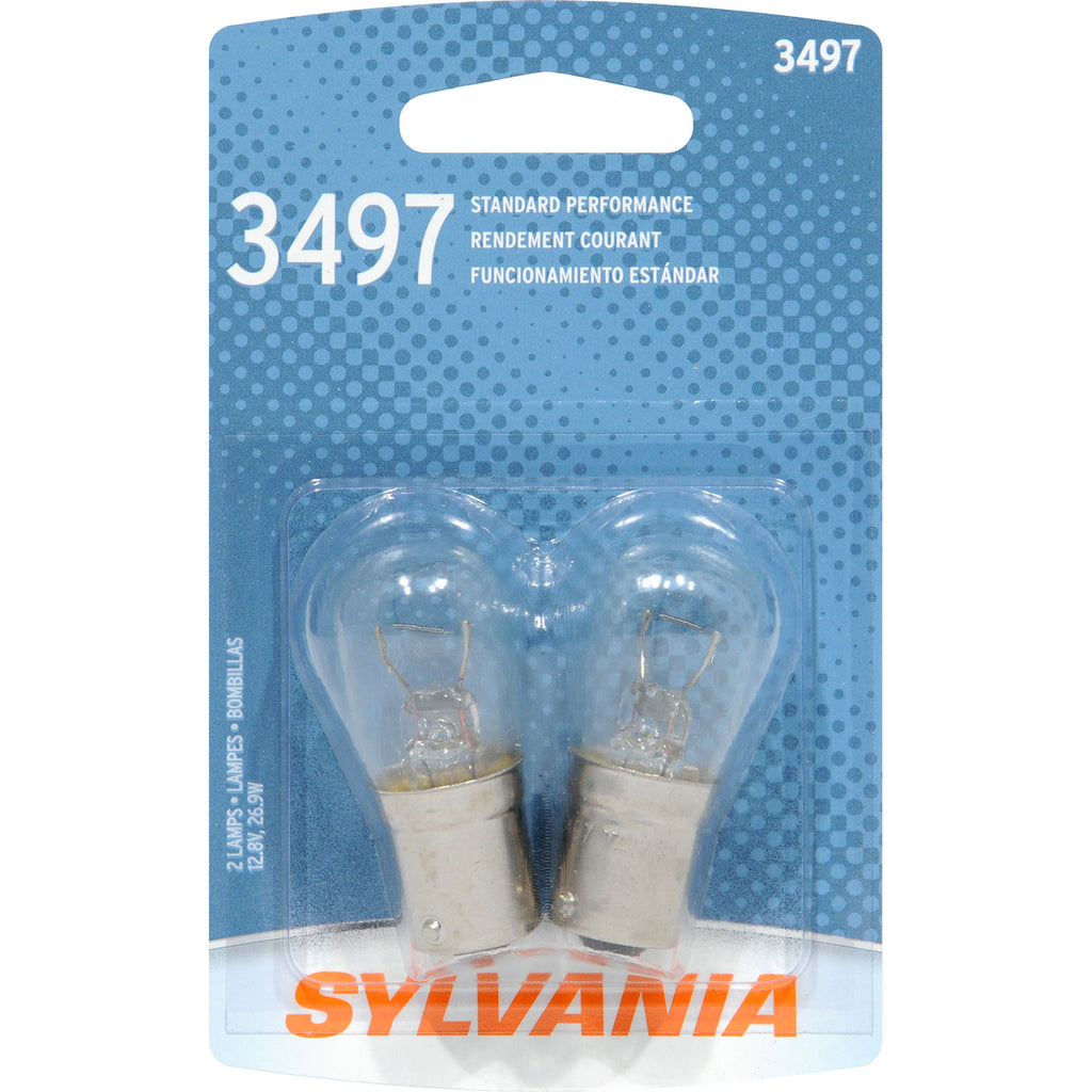 2-PK SYLVANIA 3497 Basic Automotive Light Bulb